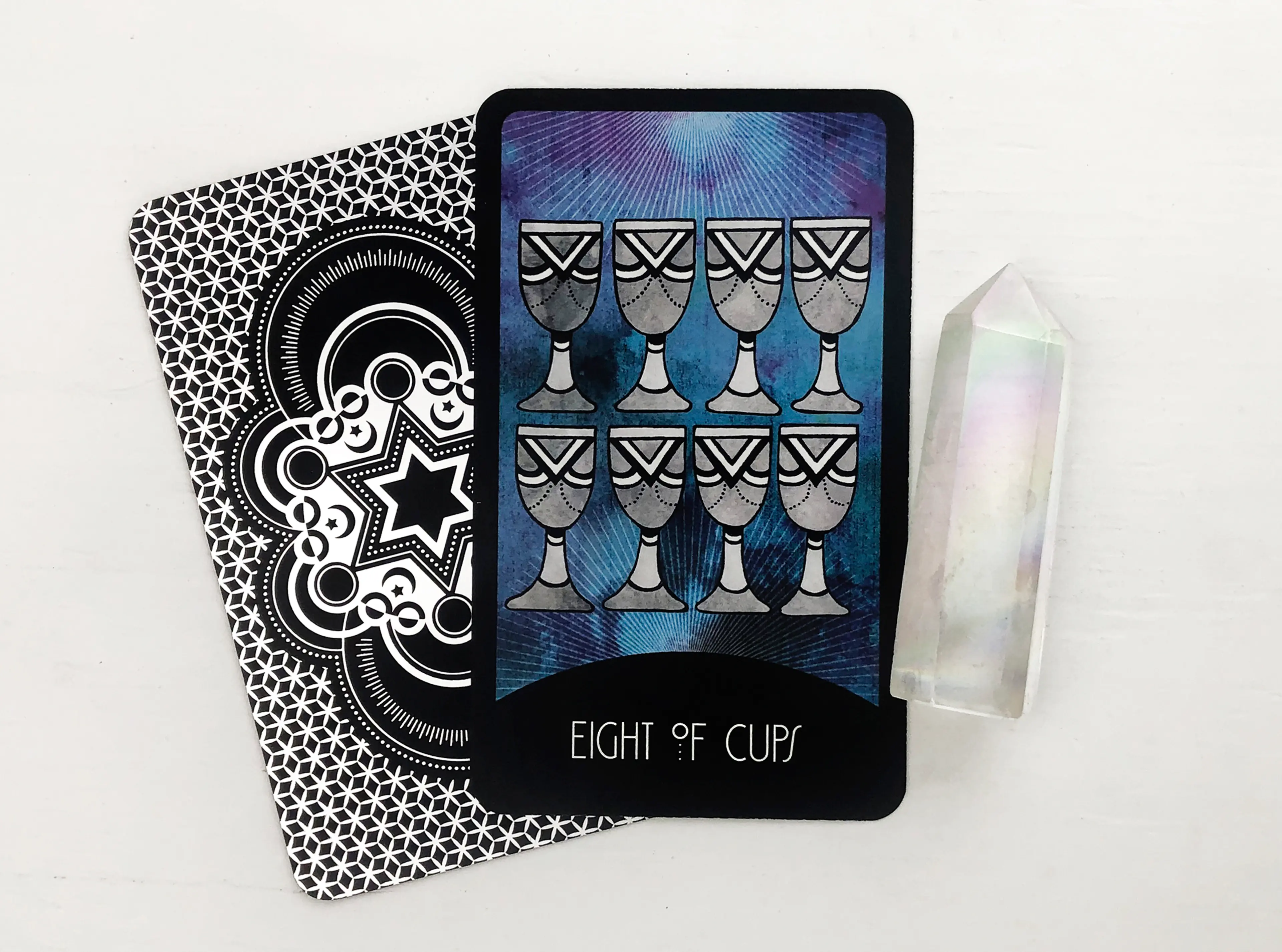 The Eight of Cups Tarot Card