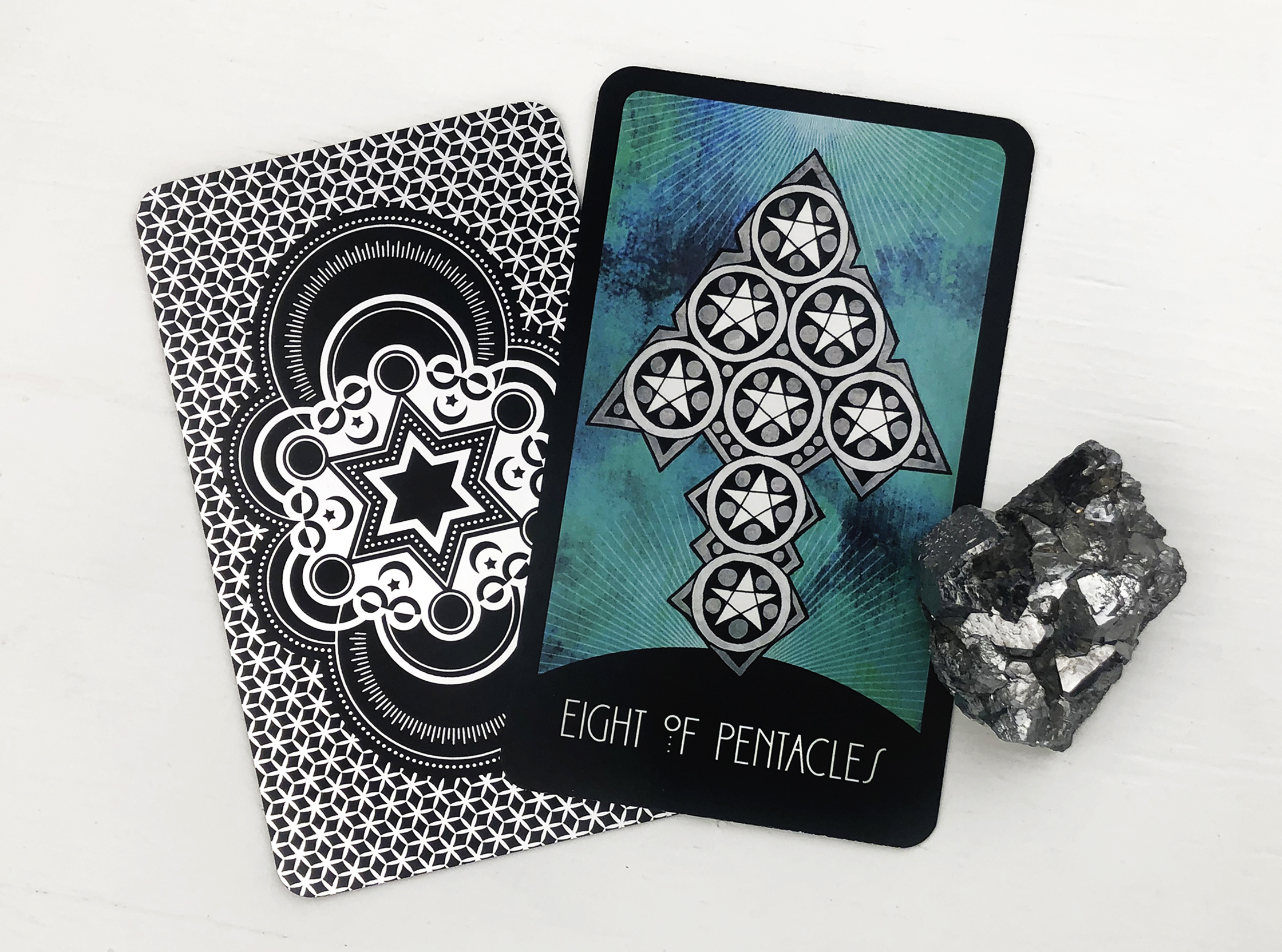 The Eight of Pentacles Tarot Card