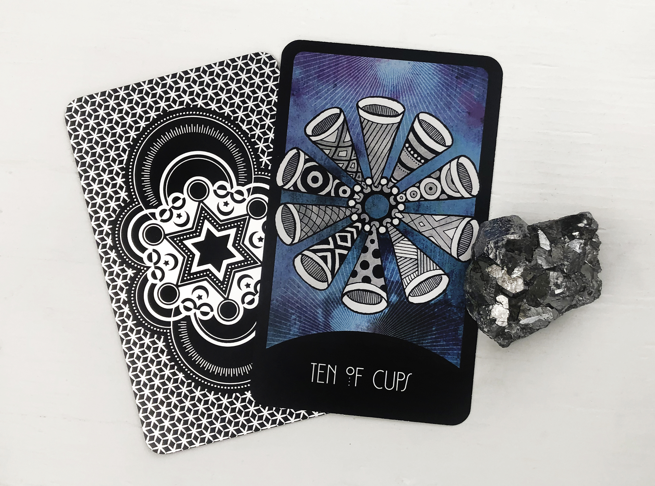The Ten of Cups Tarot Card