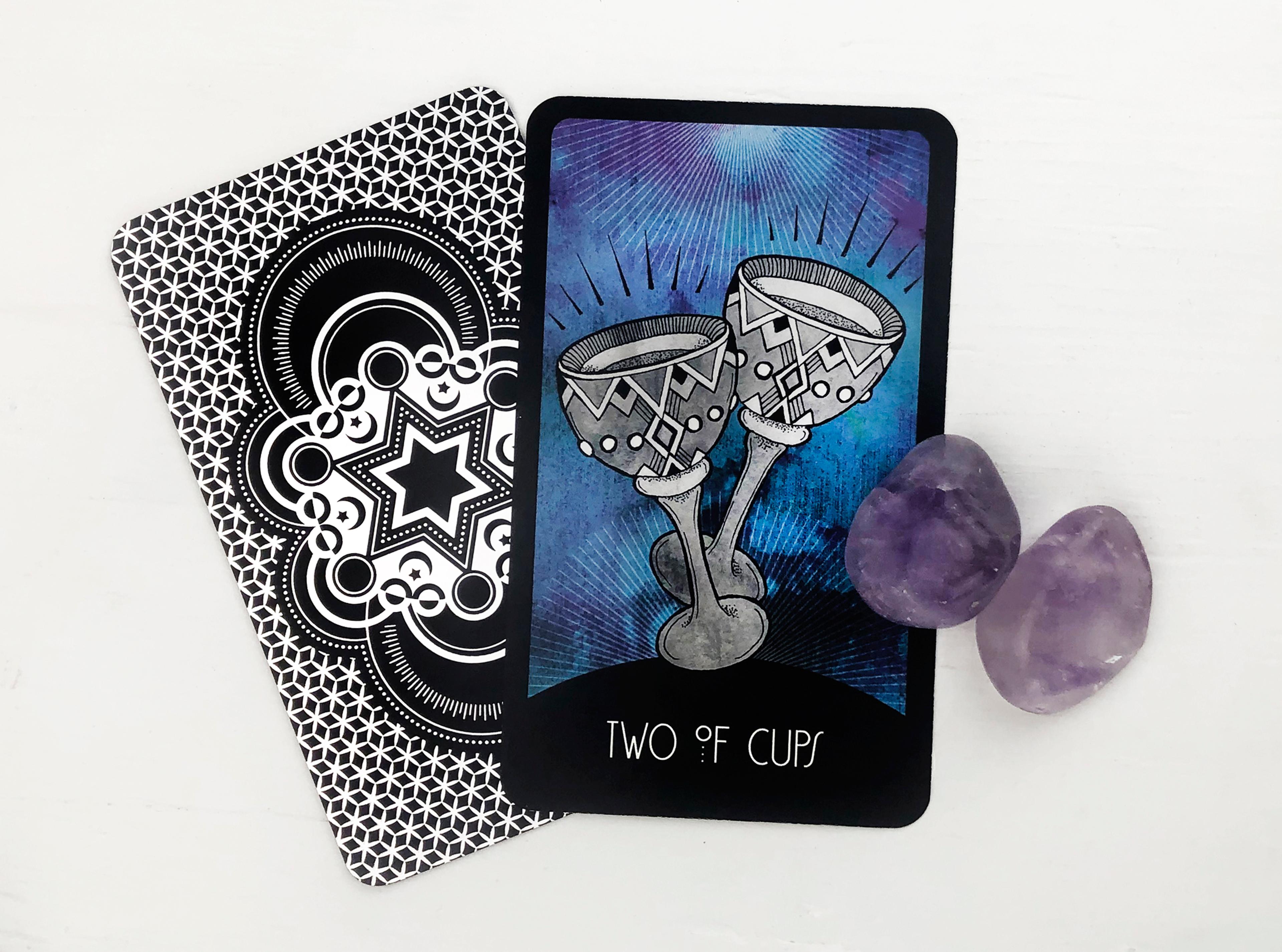 The Two of Cups Tarot Card