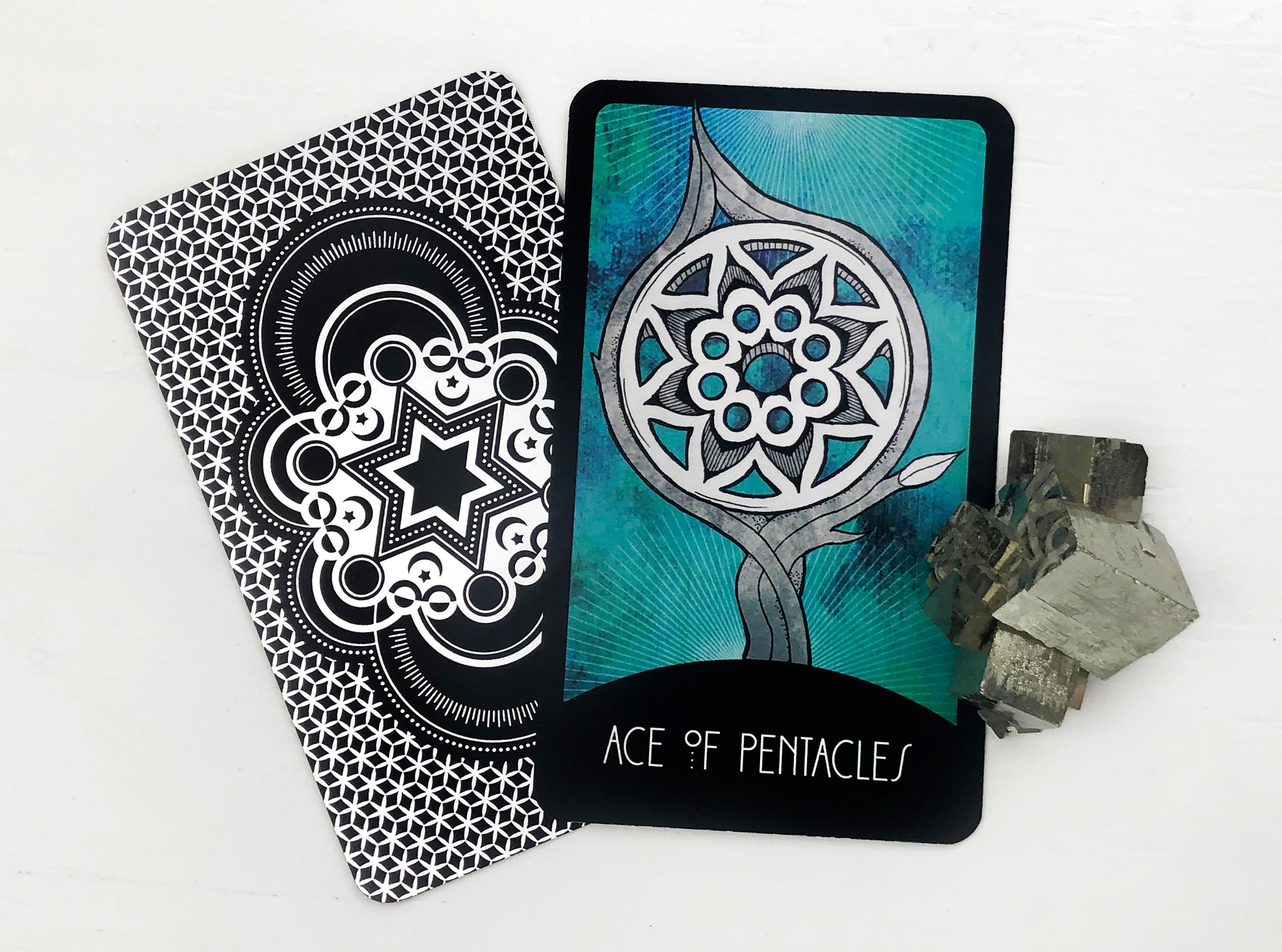 The Ace of Pentacles Tarot Card