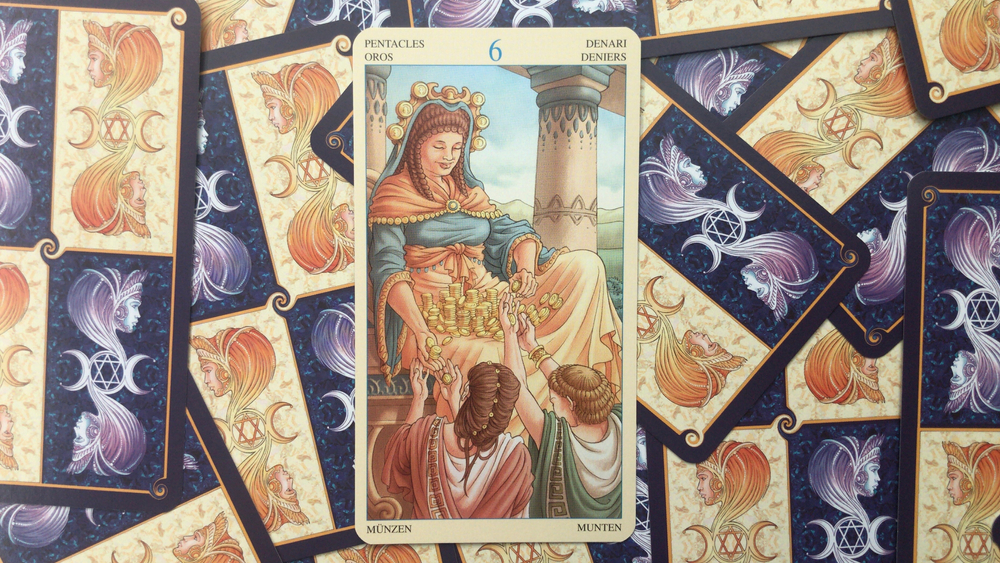 Six of Pentacles Love Meaning