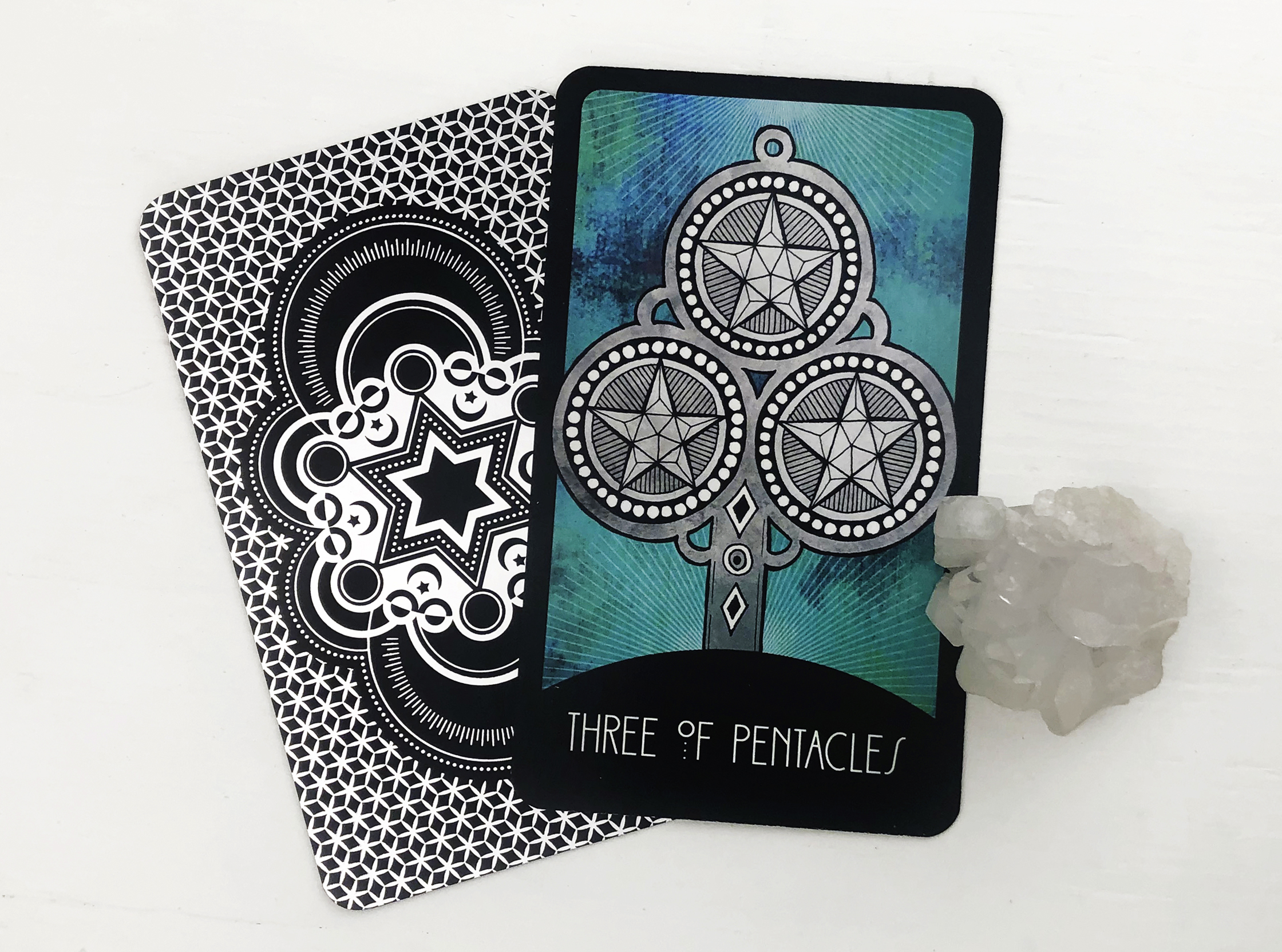 The Three of Pentacles Tarot Card