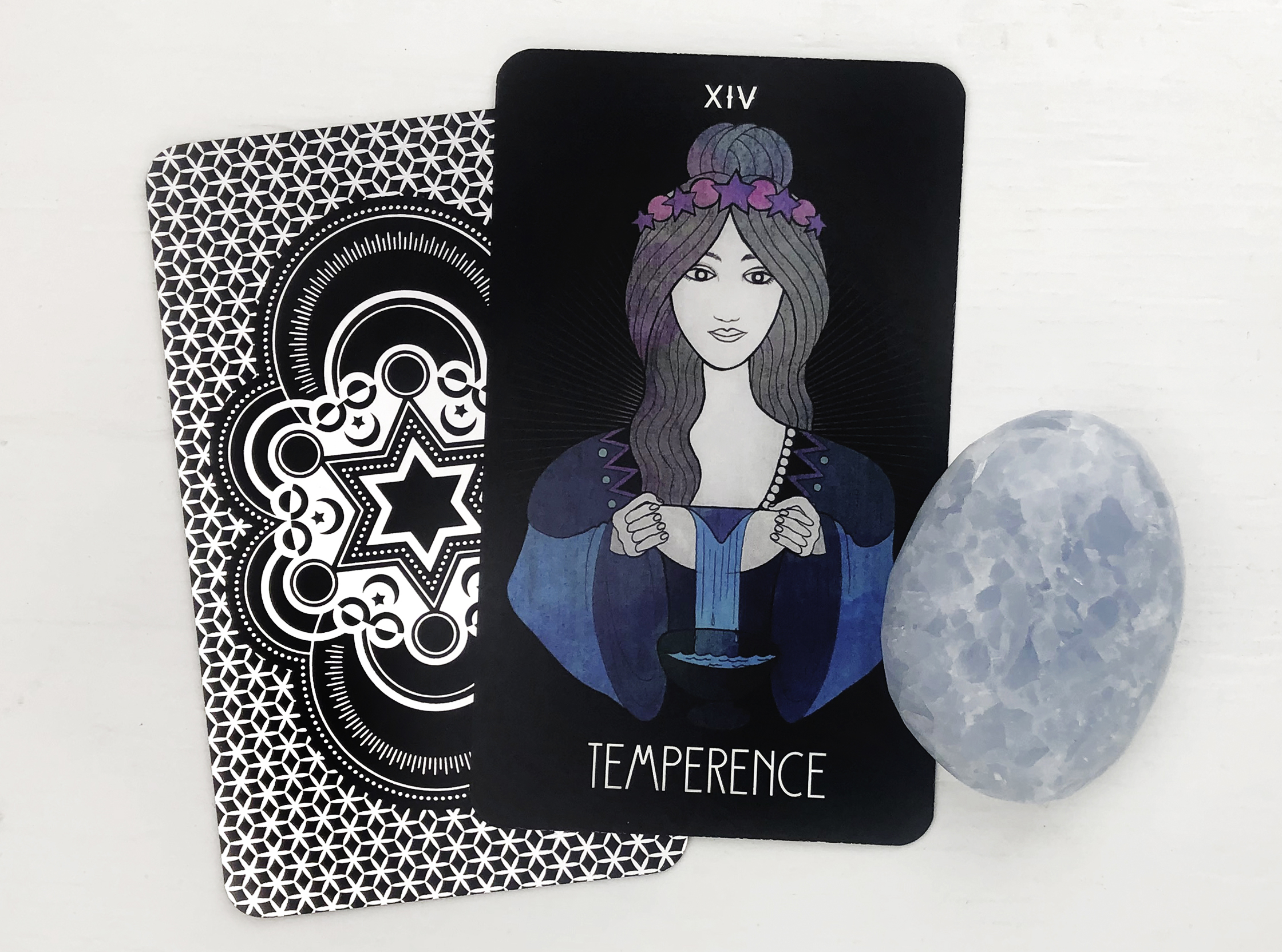 The Temperance Tarot Card