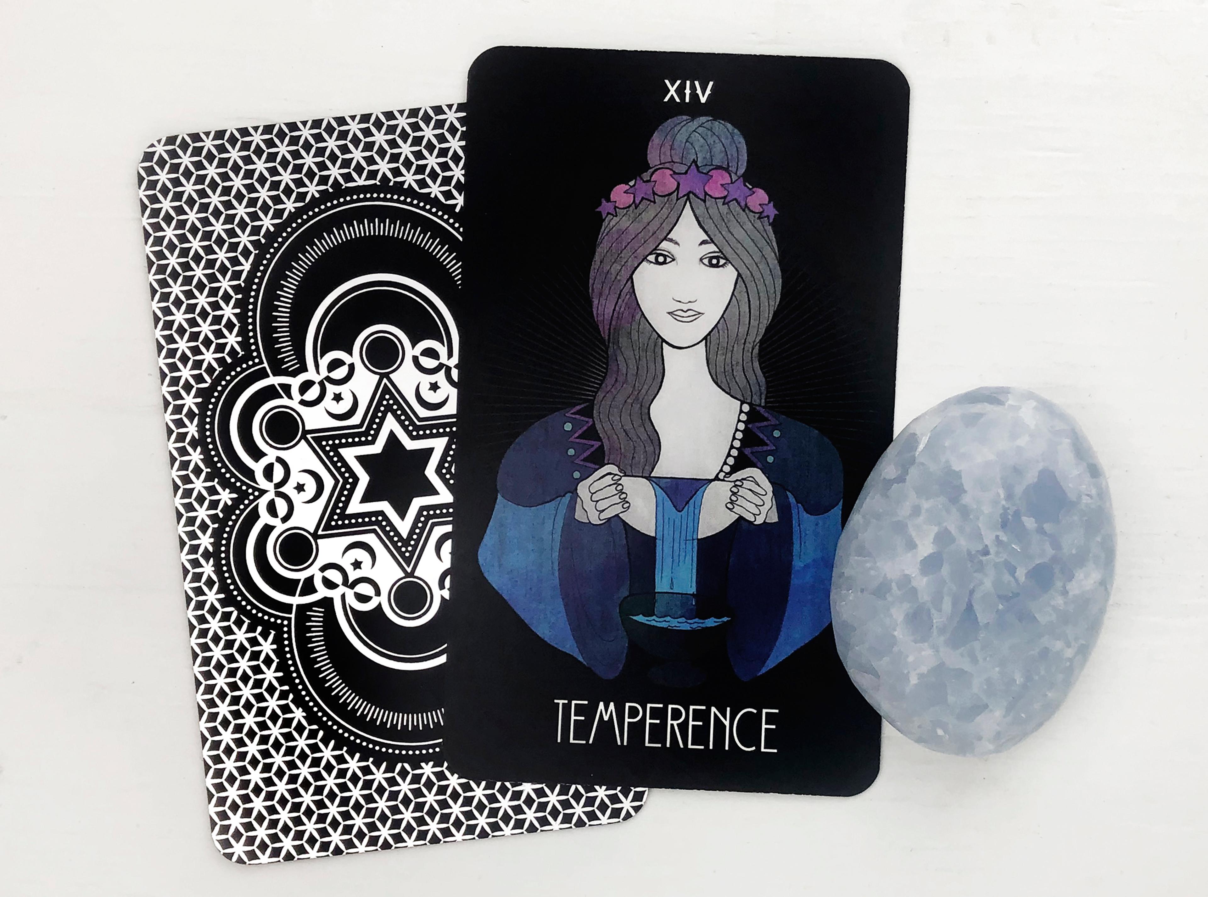 The Temperance Tarot Card