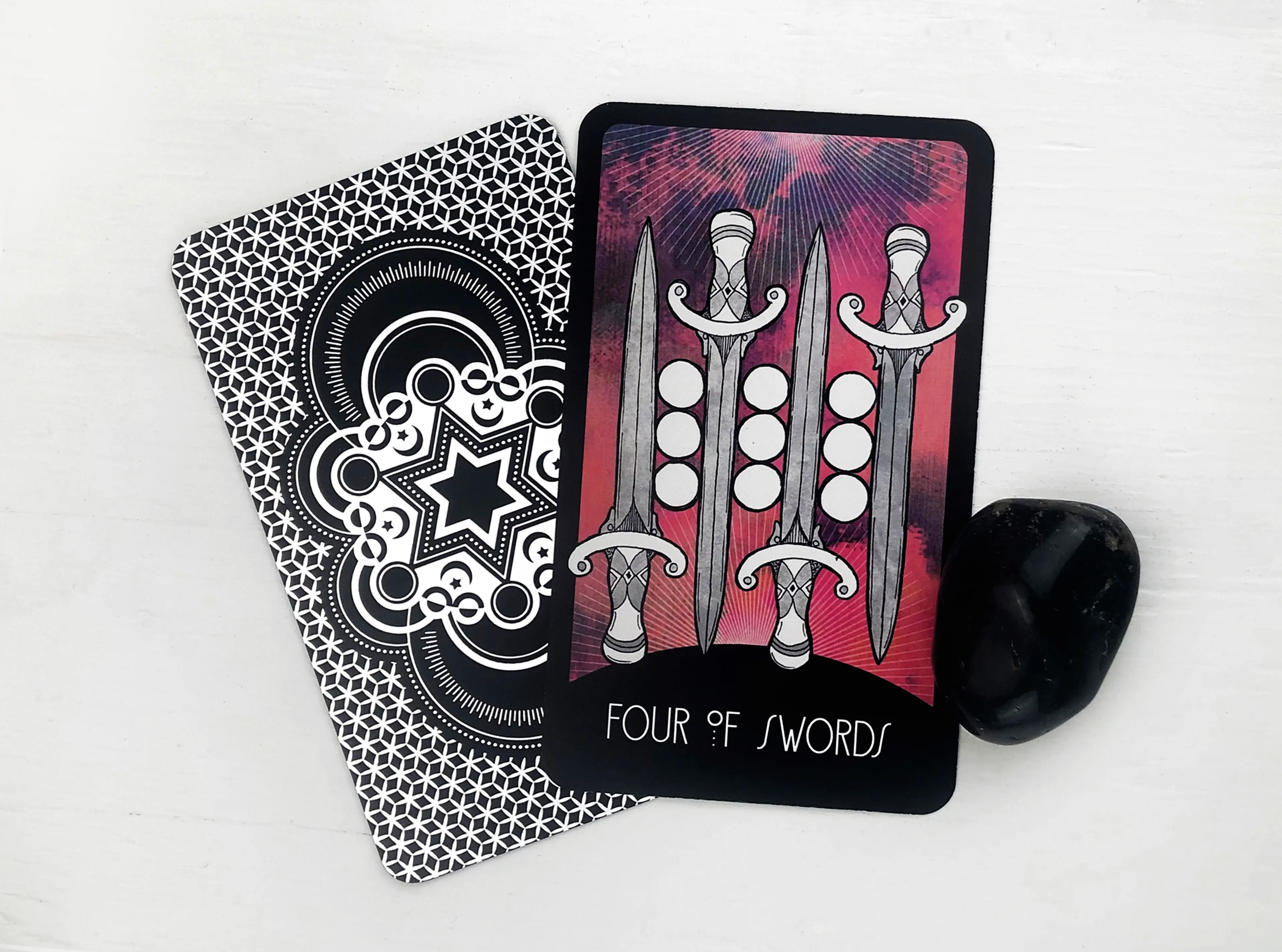 The Four of Swords Tarot Card