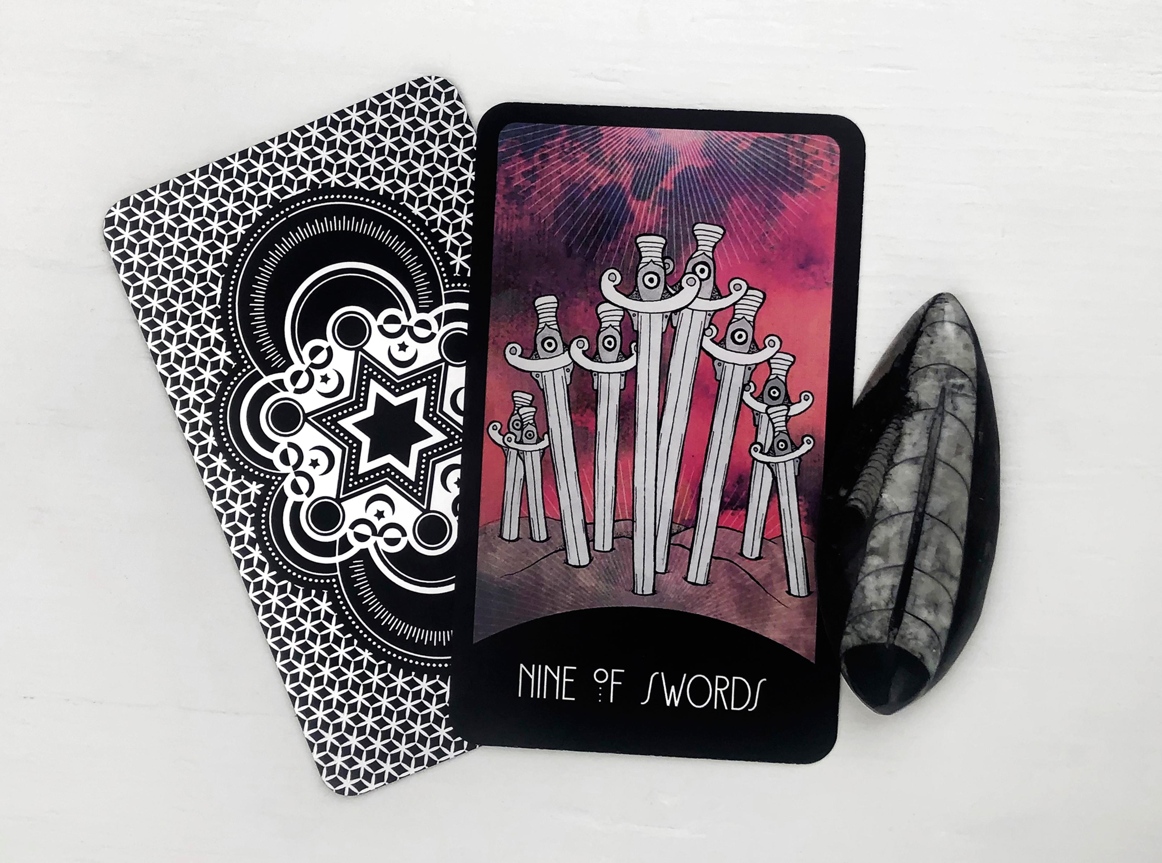 The Nine of Swords Tarot Card