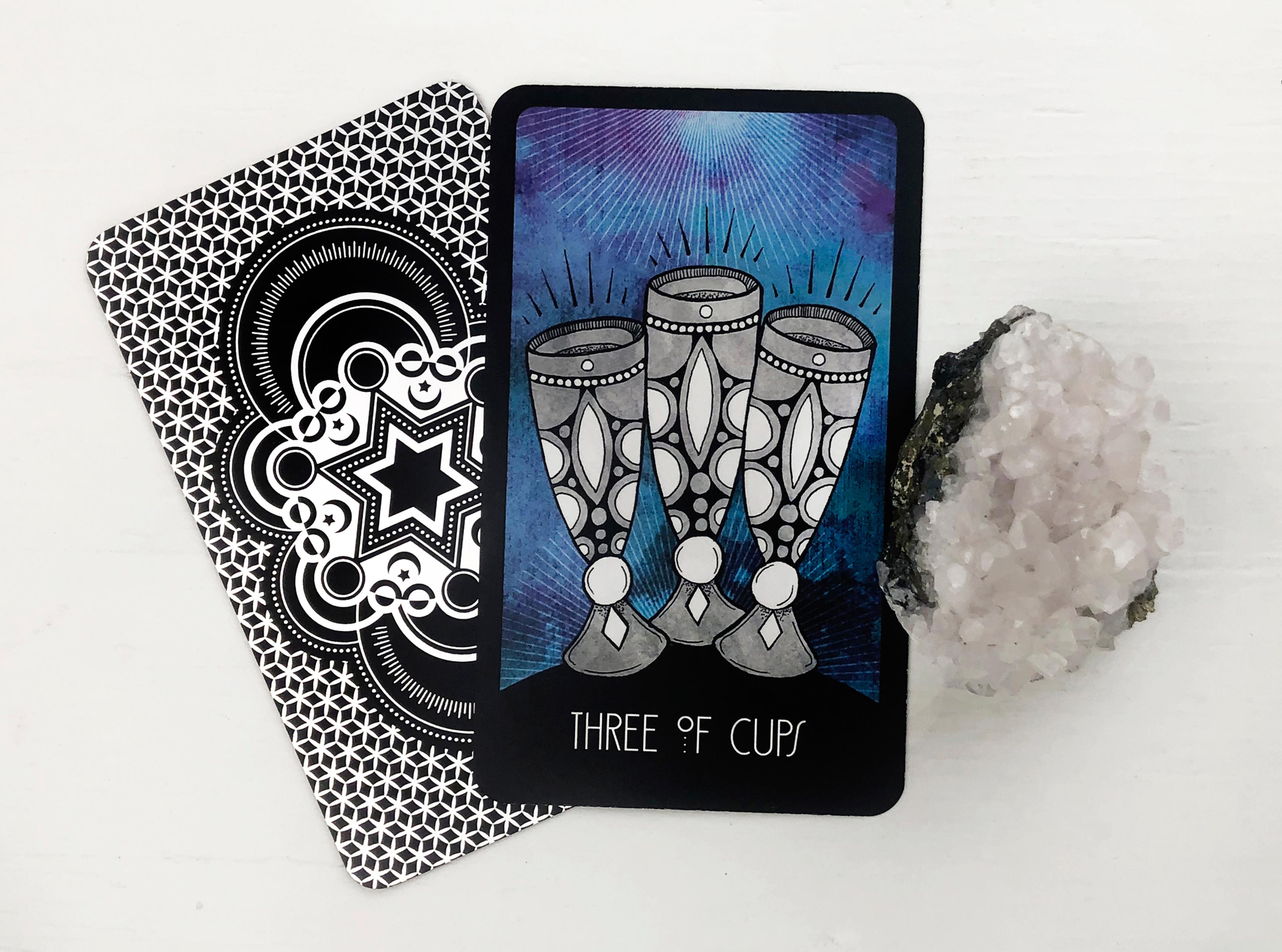 The Three of Cups Tarot Card