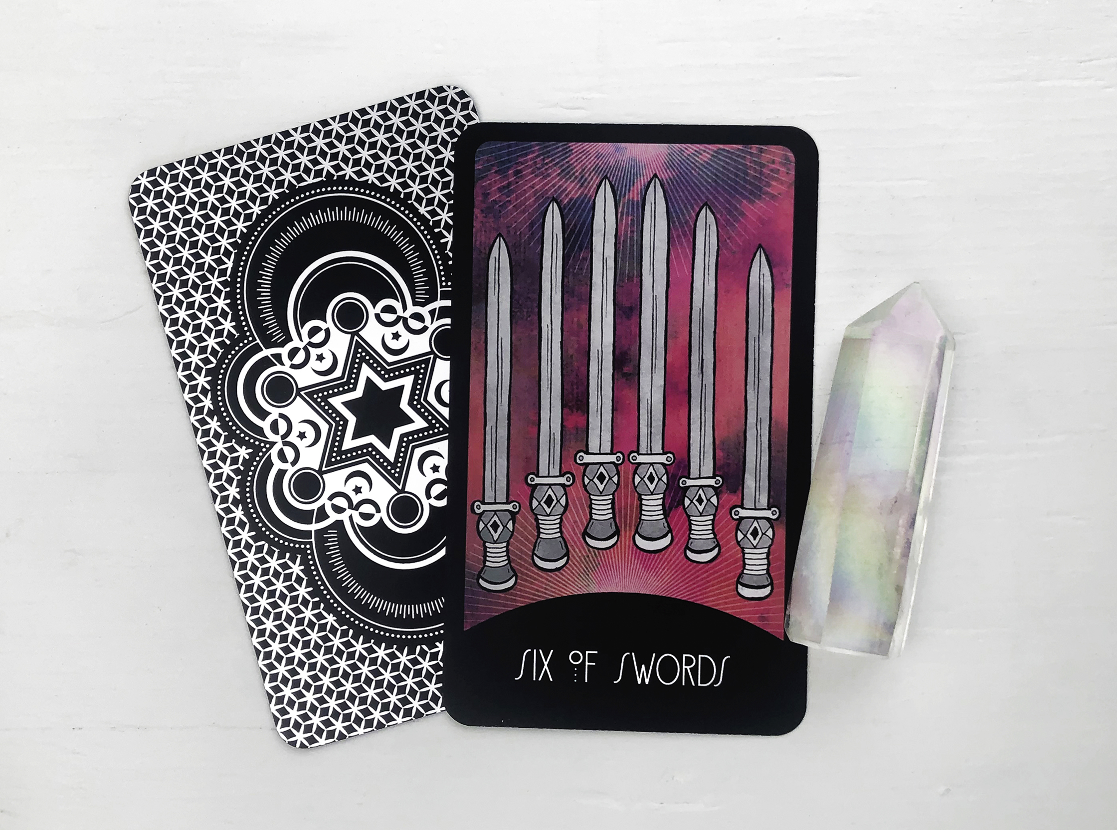 The Six of Swords Tarot Card