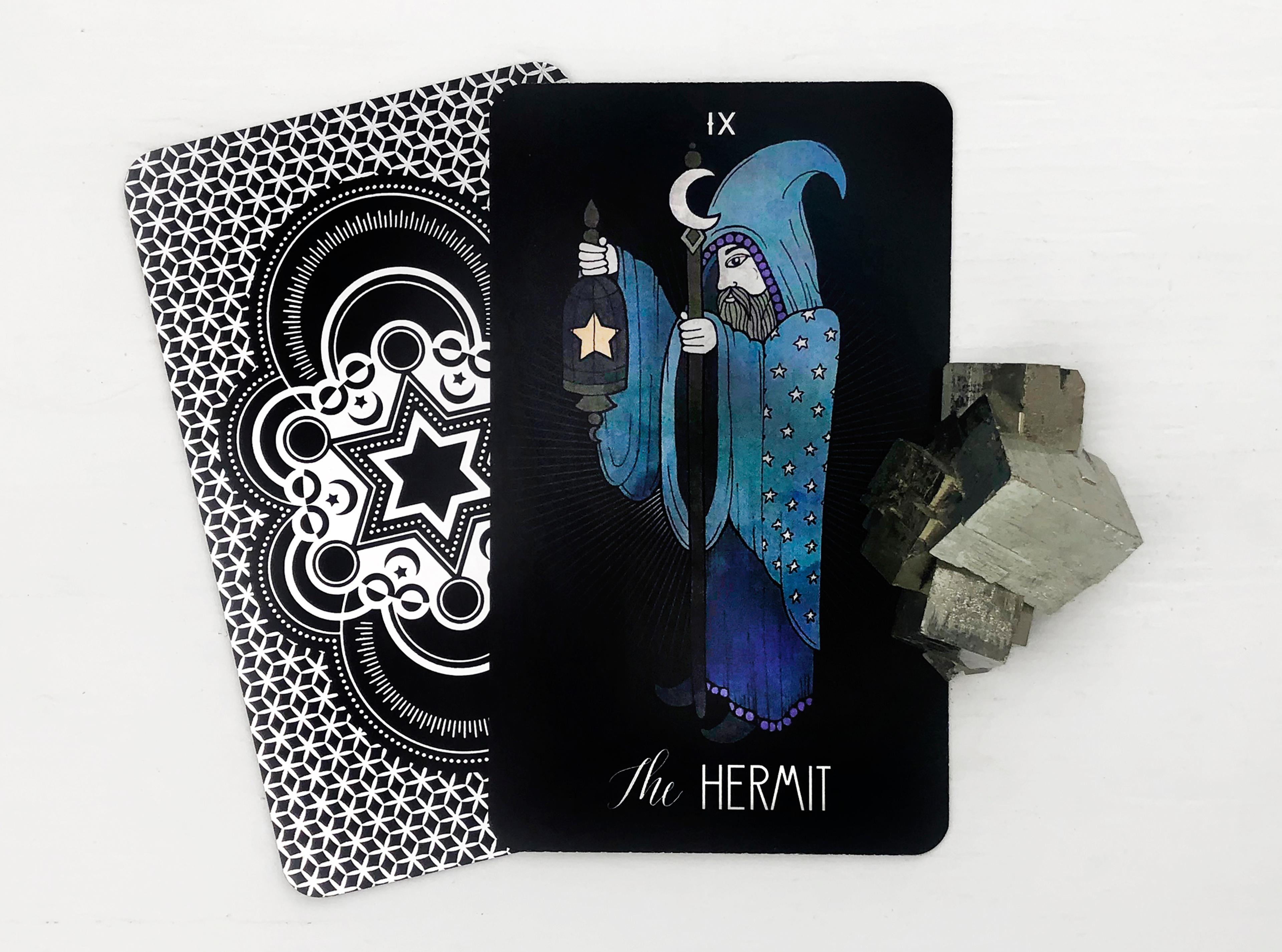 The Hermit Tarot Card