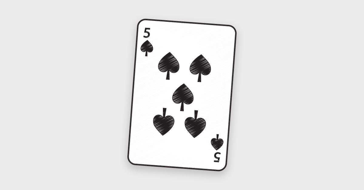 What Does the 5 of Spades Mean in Cartomancy?