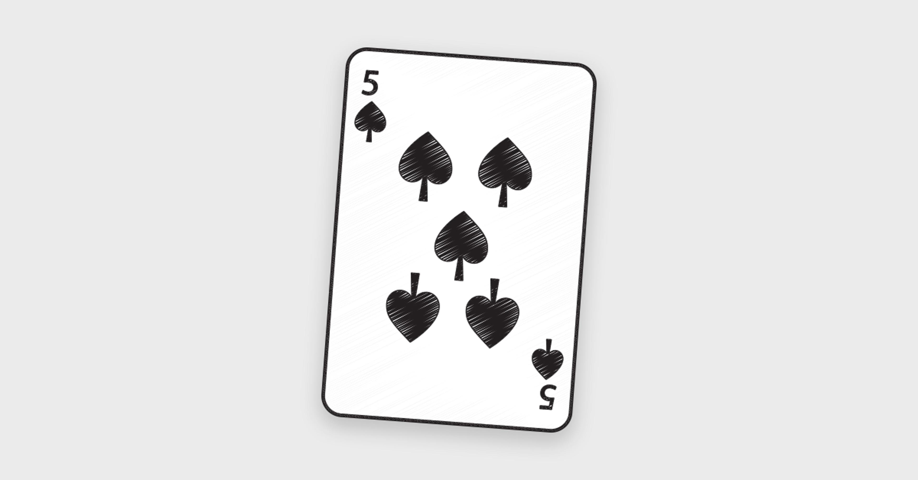 What Does the 5 of Spades Mean in Cartomancy?