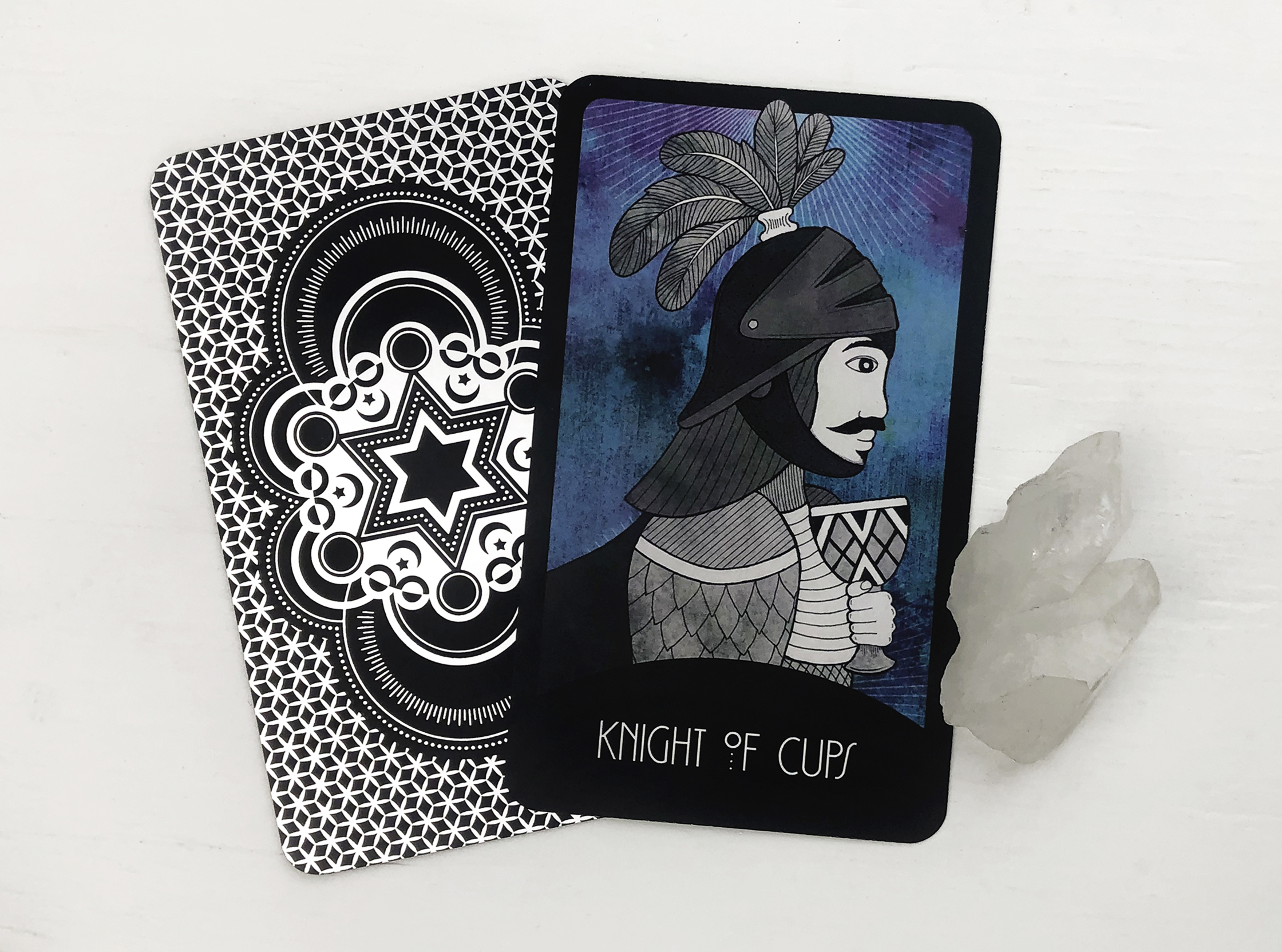 Knight of Cups Reversed Tarot Card
