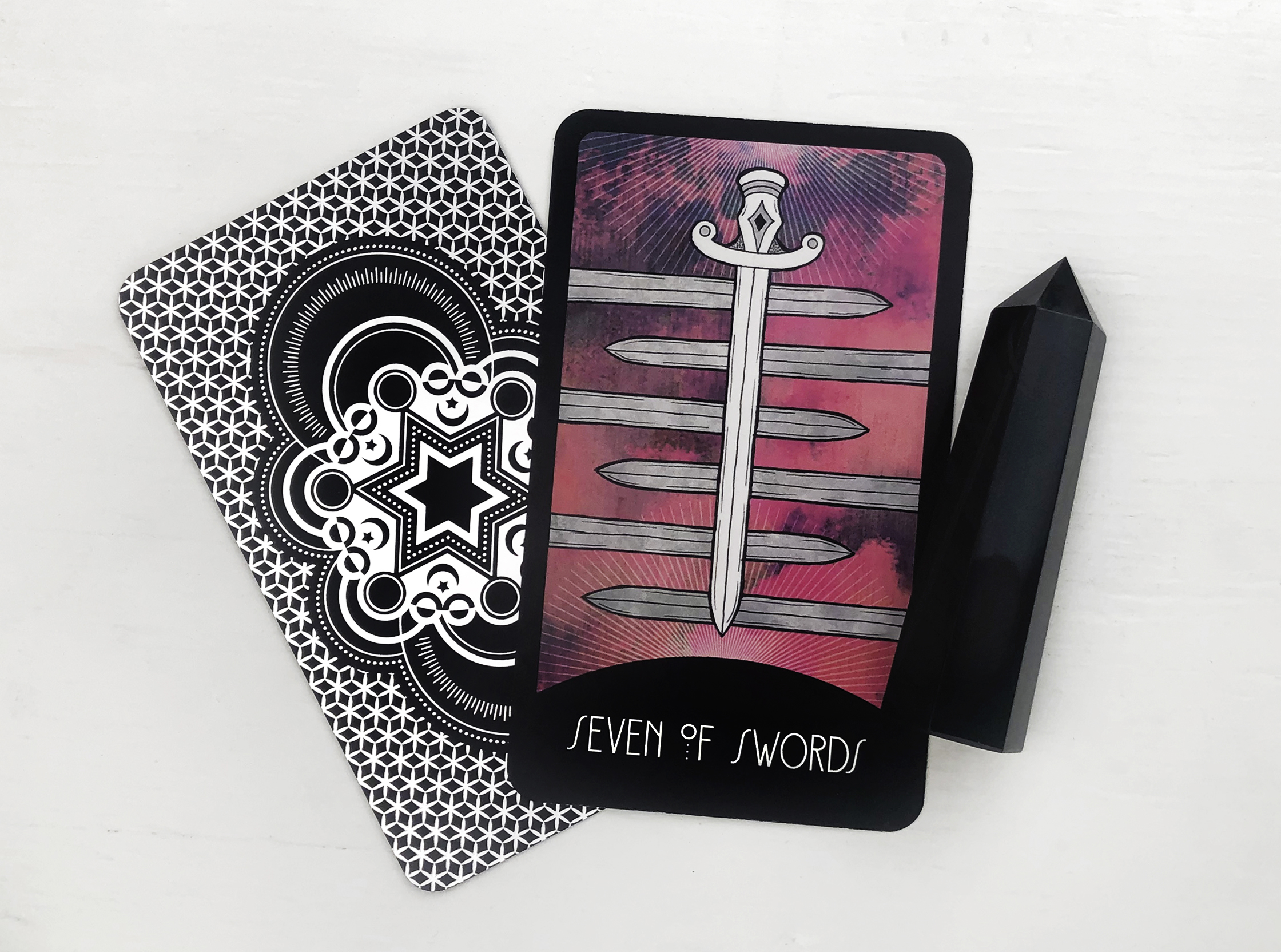 The Seven of Swords Tarot Card