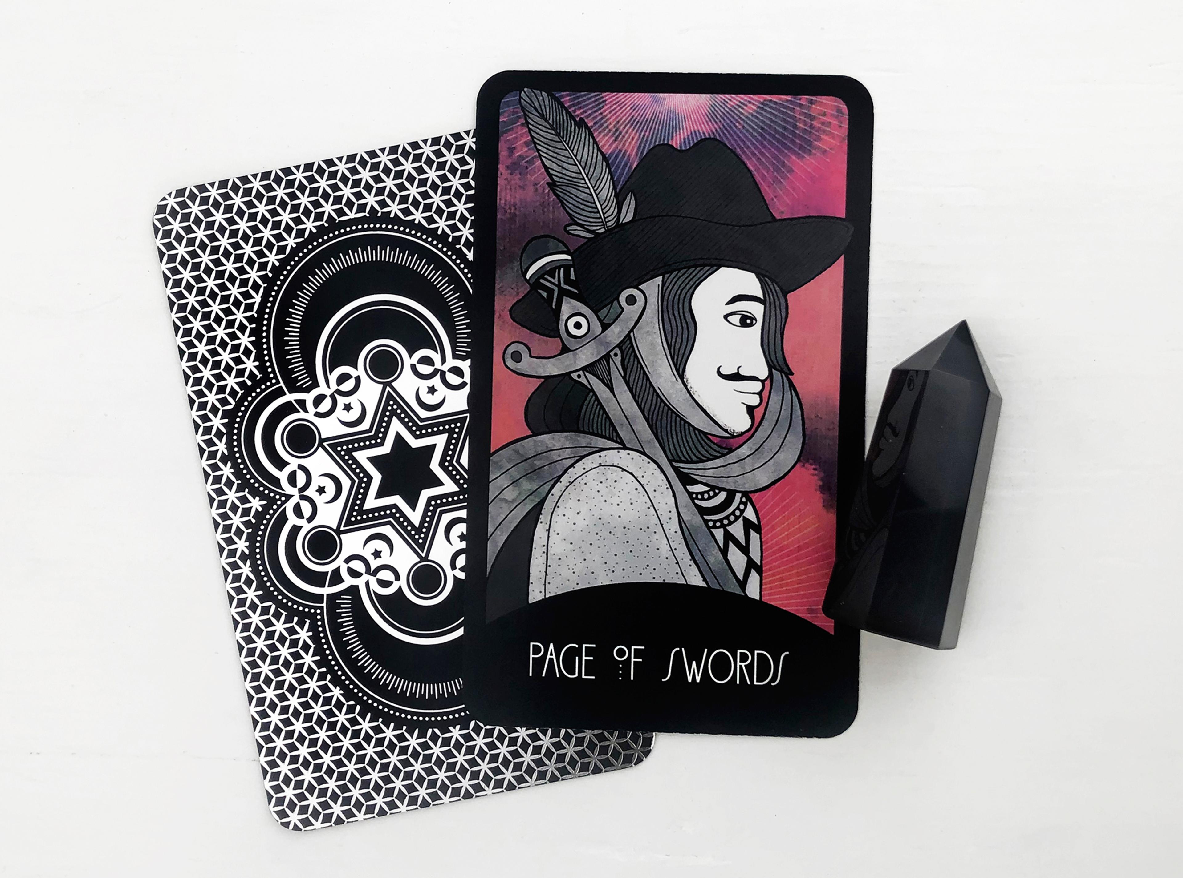 The Page of Swords Tarot Card