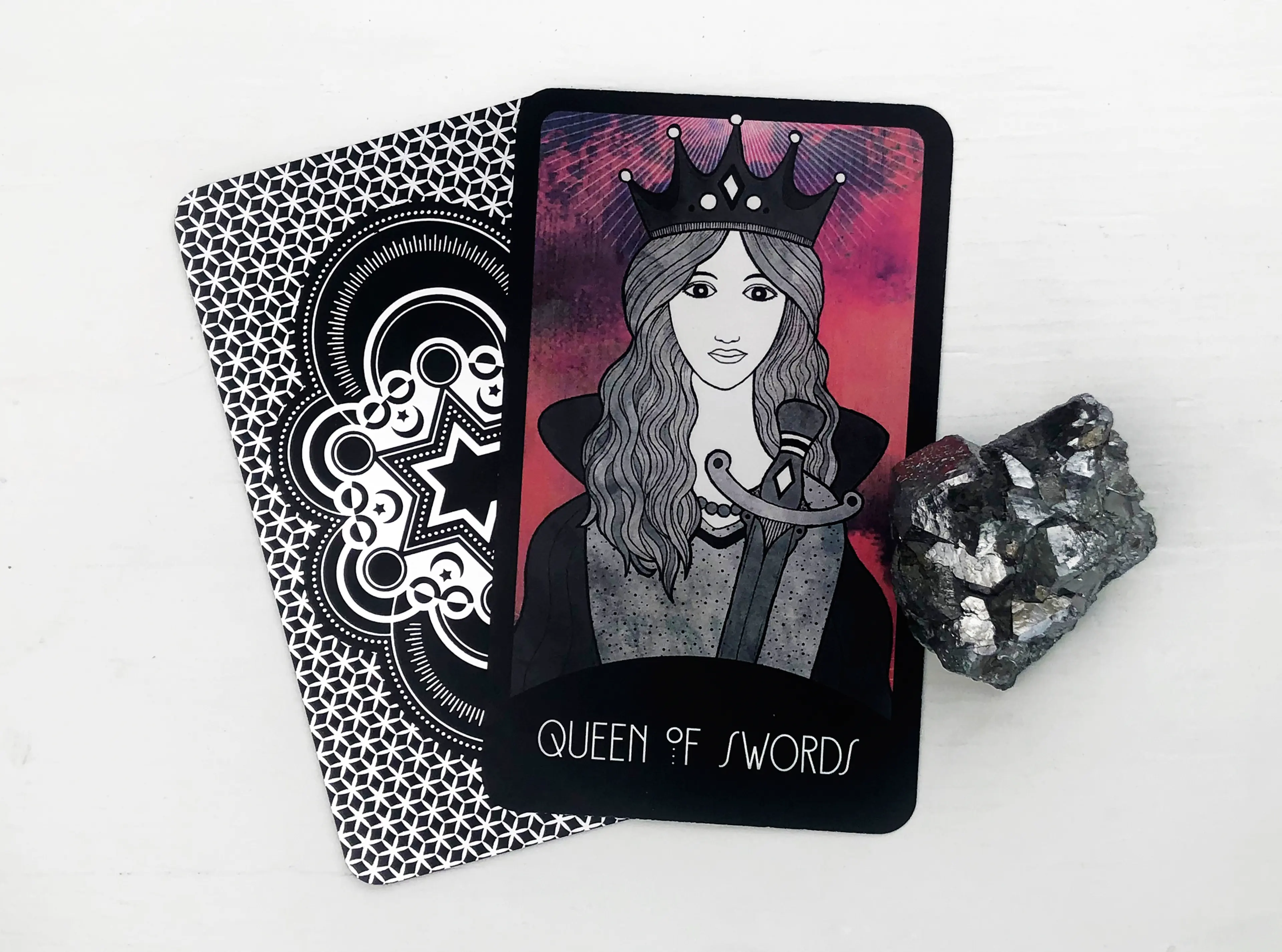 The Queen of Swords Tarot Card