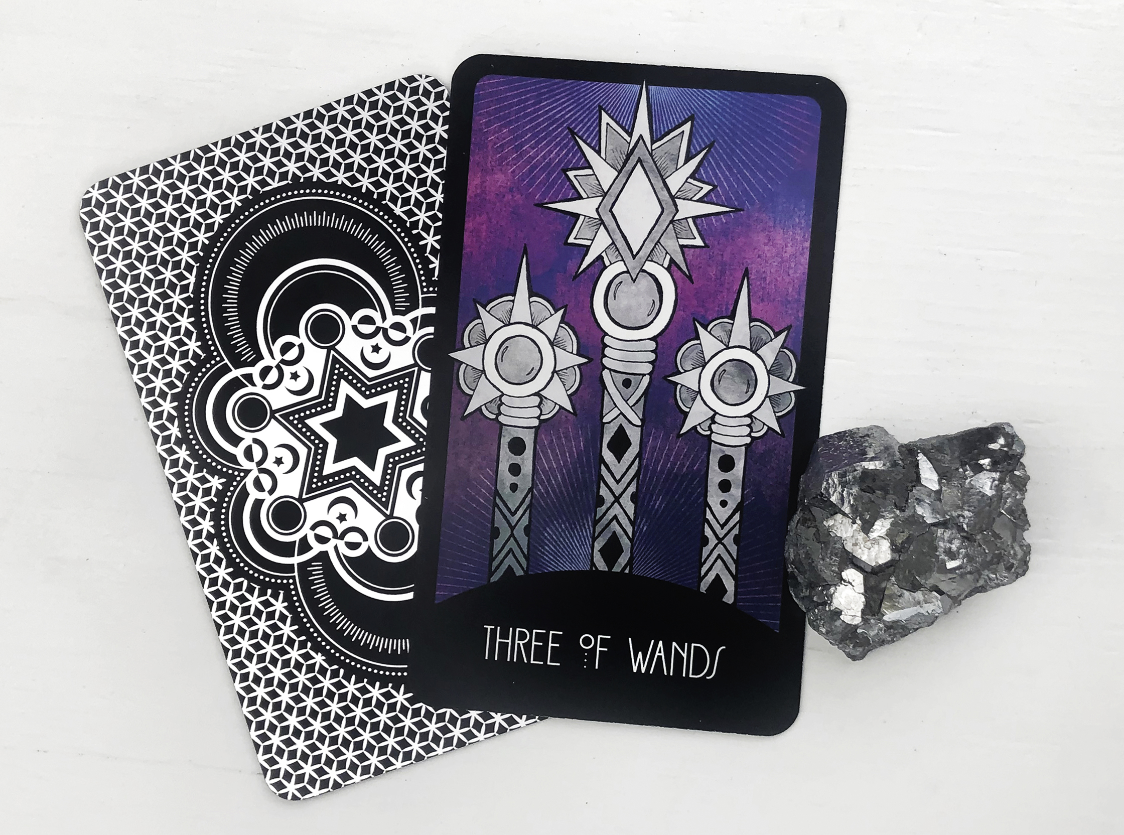 Three of Wands Tarot Card