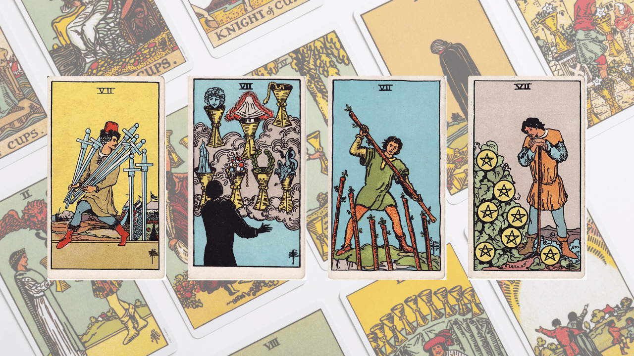 Sevens Tarot Meaning: A Guide to 7’s Card Symbolism