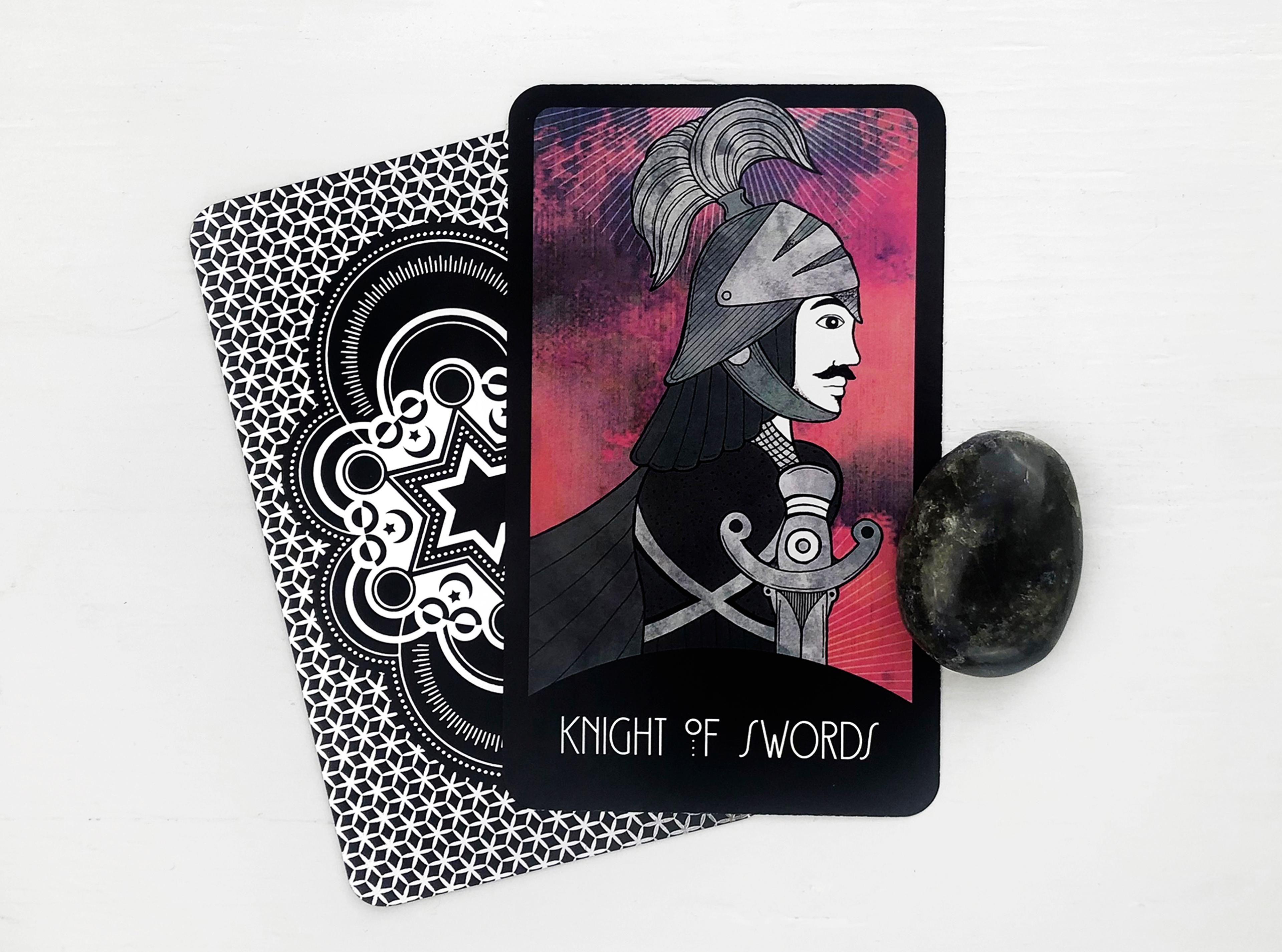 The Knight of Swords Tarot Card
