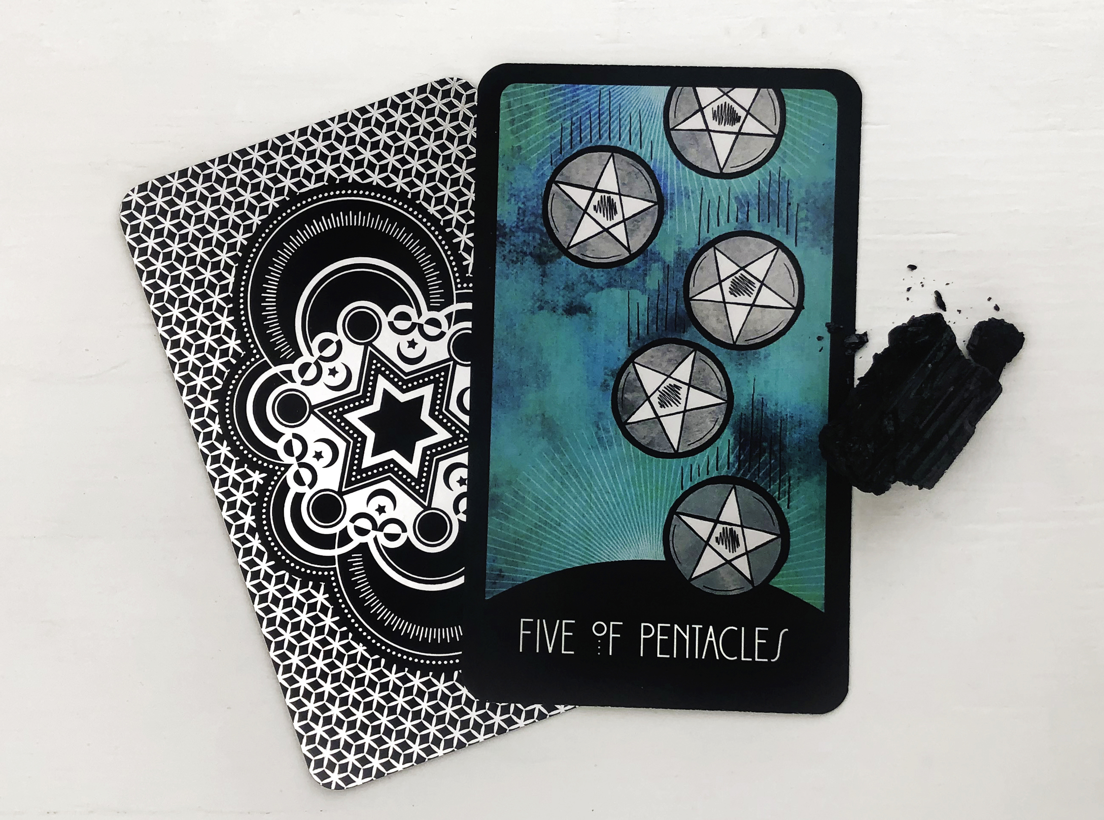 The Five of Pentacles Tarot Card
