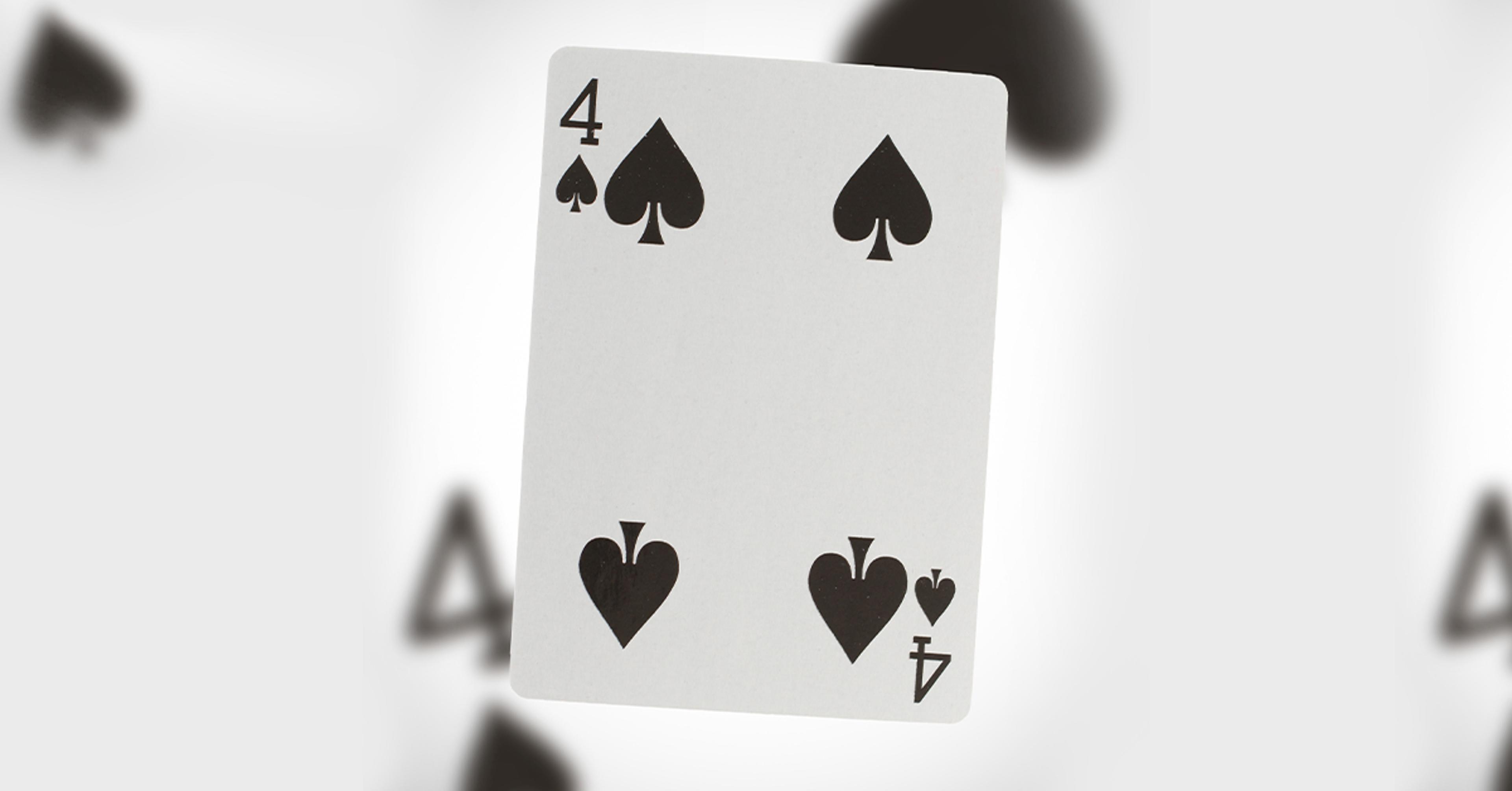 What Does the 4 of Spades Mean in Cartomancy?