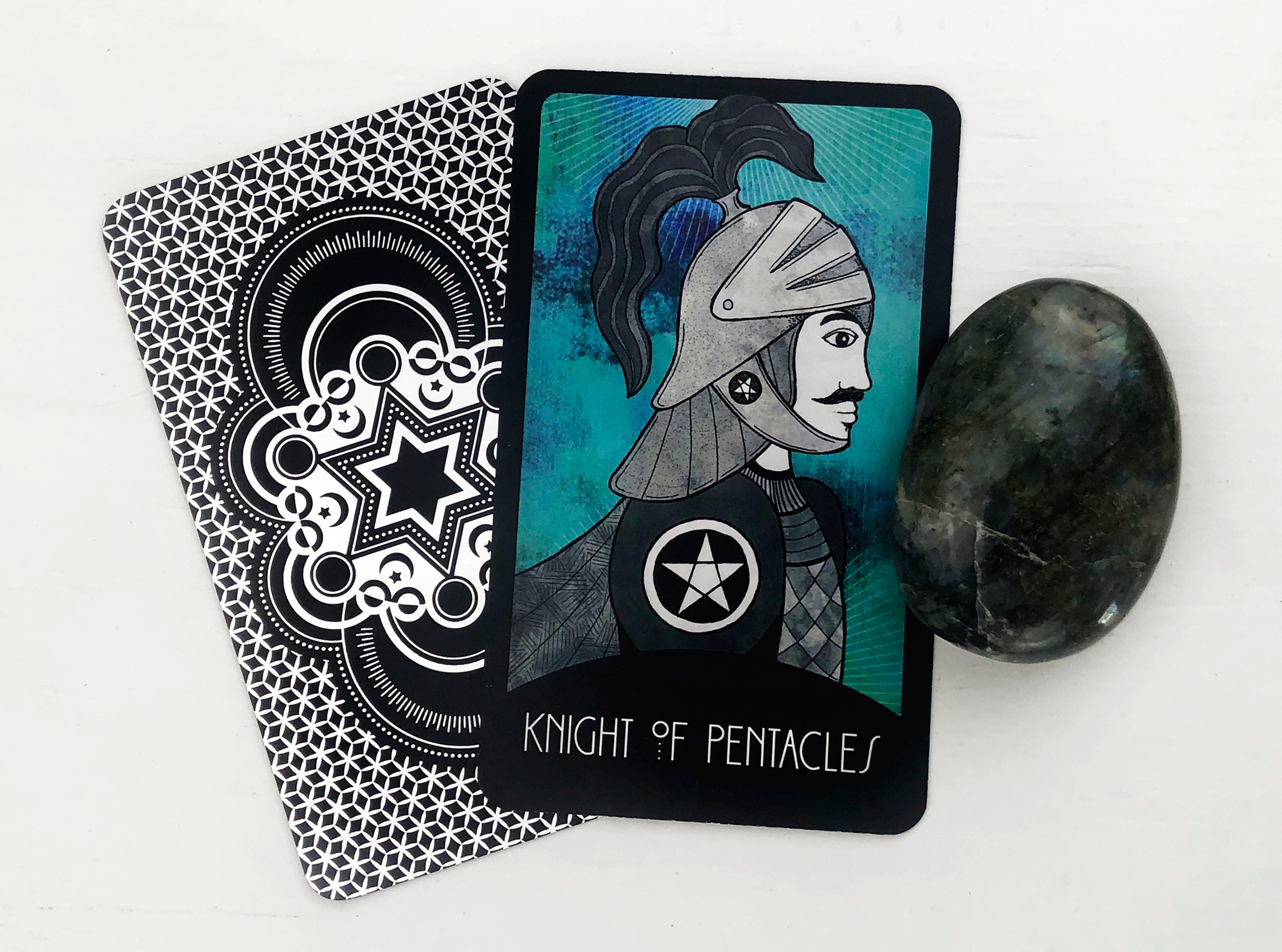 The Knight of Pentacles Tarot Card