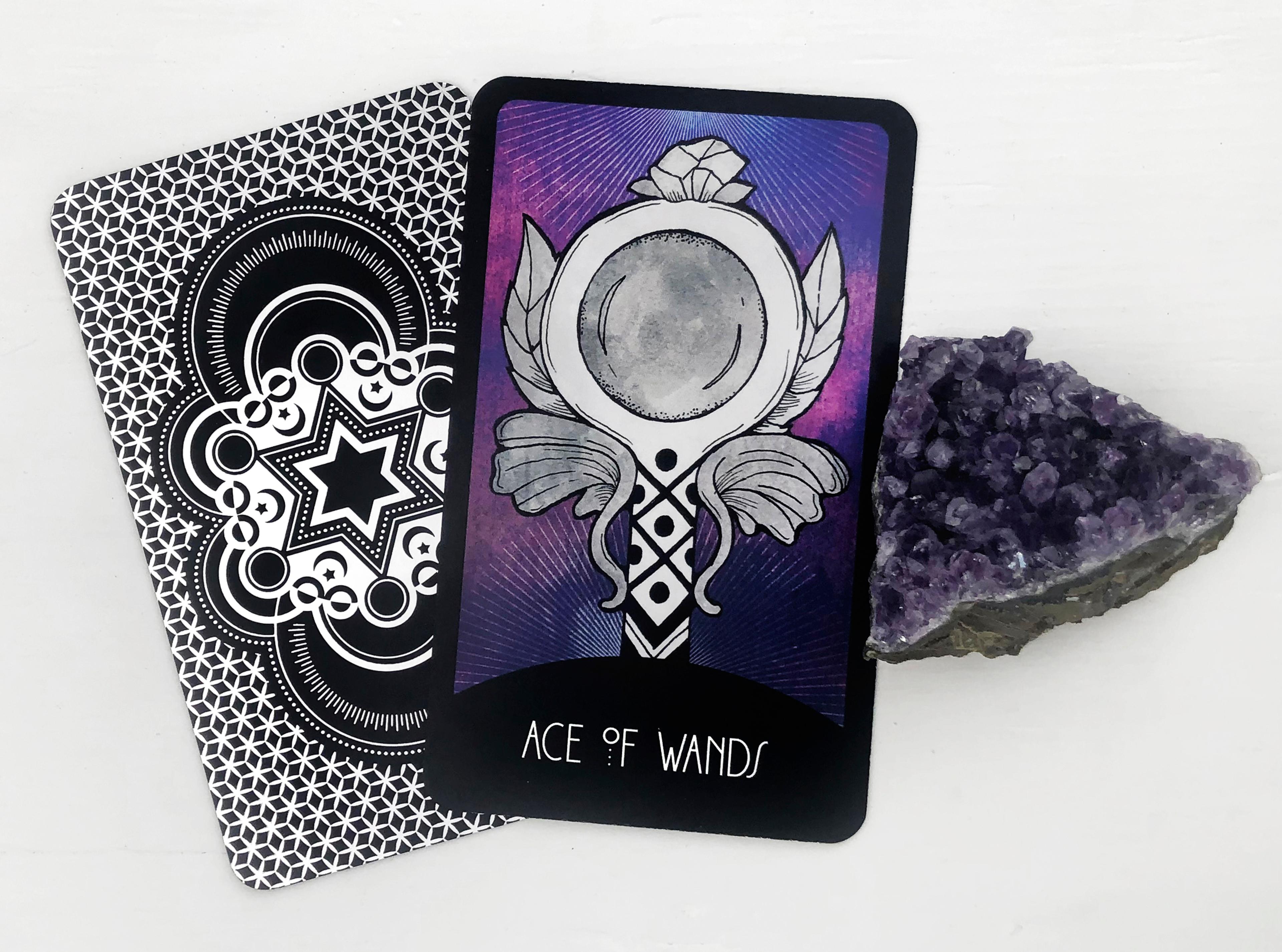 The Ace of Wands Tarot Card