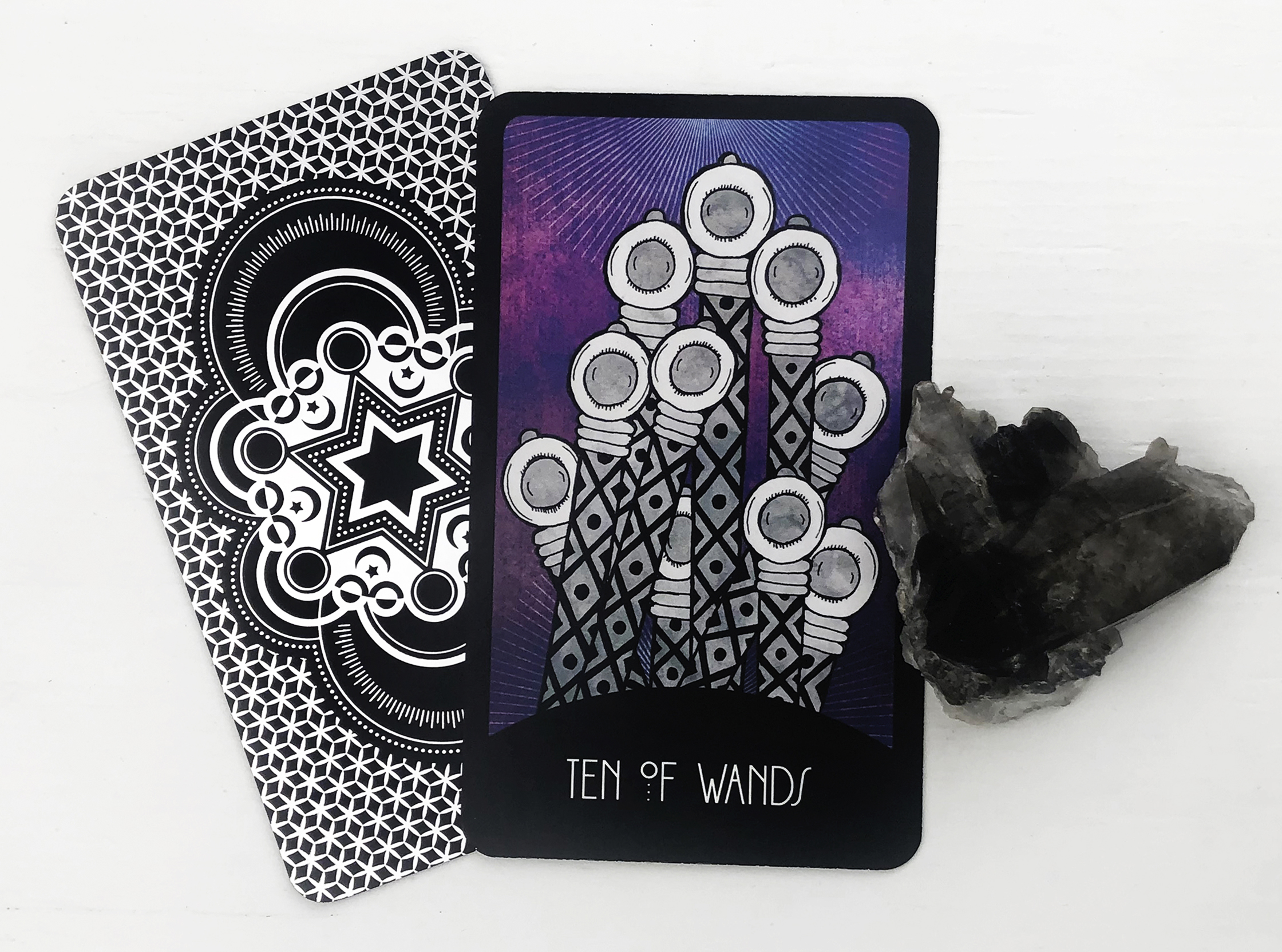 The Ten of Wands Tarot Card